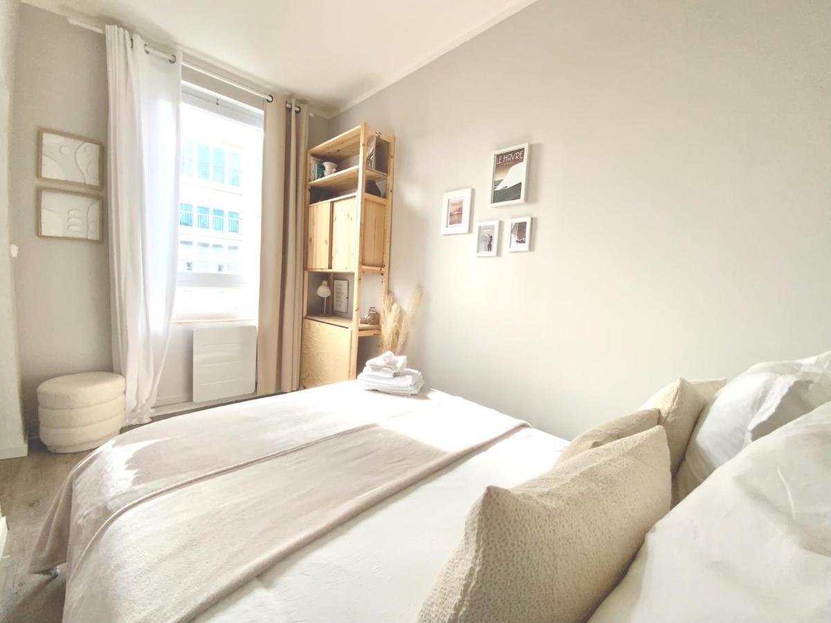Appartements Chaleureux - 15 Min A Pied De La Gare Le Havre Kültér fotó