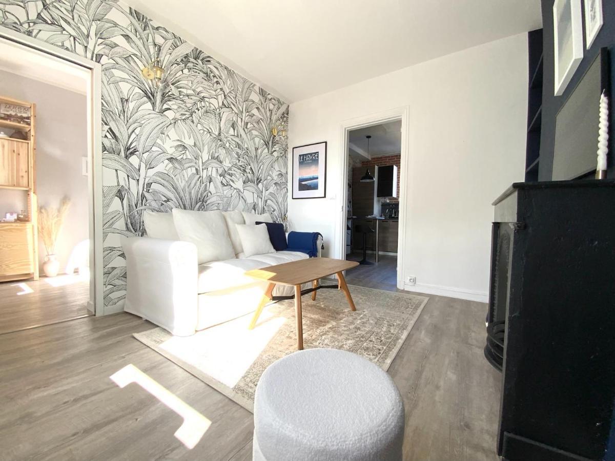 Appartements Chaleureux - 15 Min A Pied De La Gare Le Havre Kültér fotó